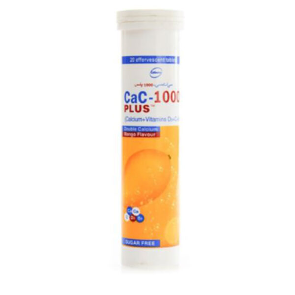 CAC 1000 Plus tablet Mango 20s 388rs