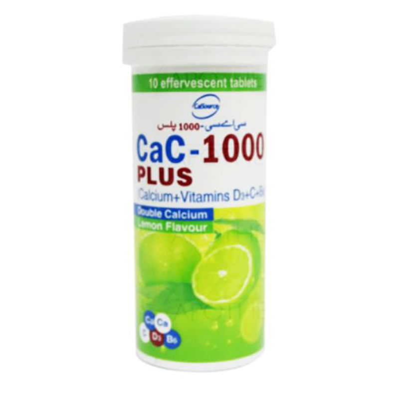 CAC 1000 tablet Lemon 10s 180rs