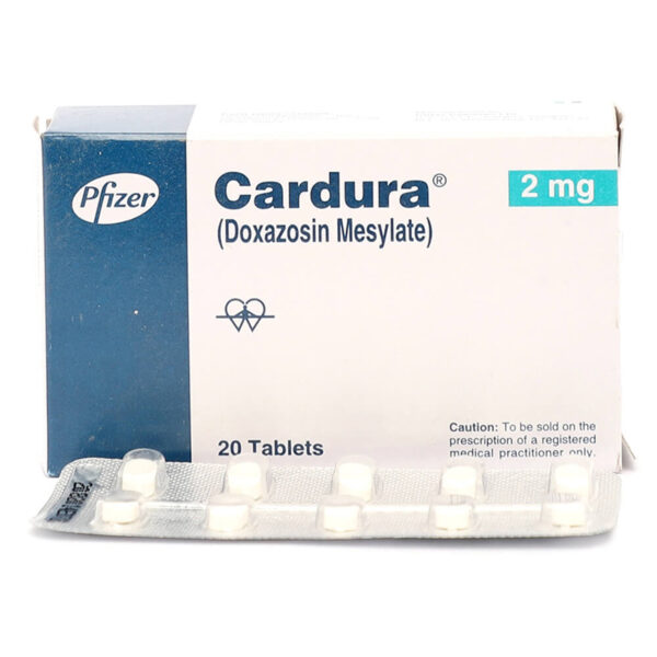 Cardura 2mg tablets 603rs