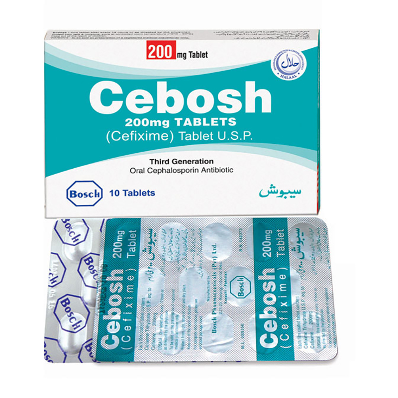 Cebosh Tablets 200mg 10s 376rs