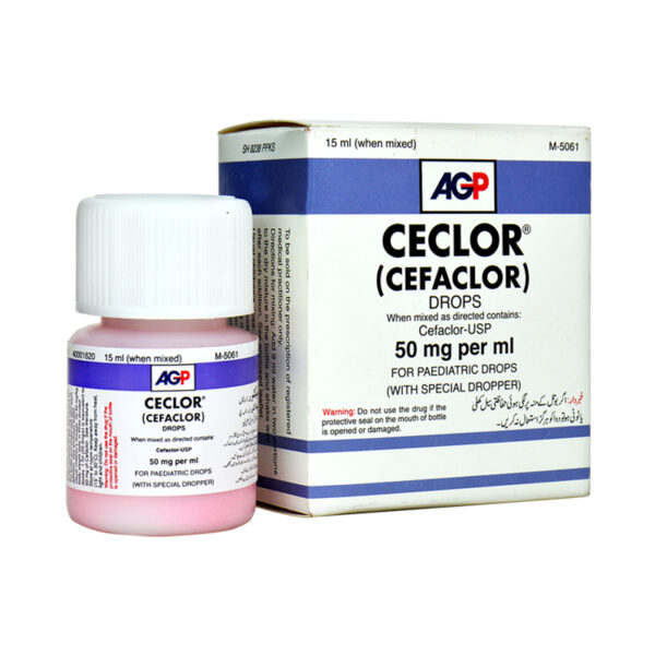 Ceclor Cefaclor Drops 50mg Per ML 165rs
