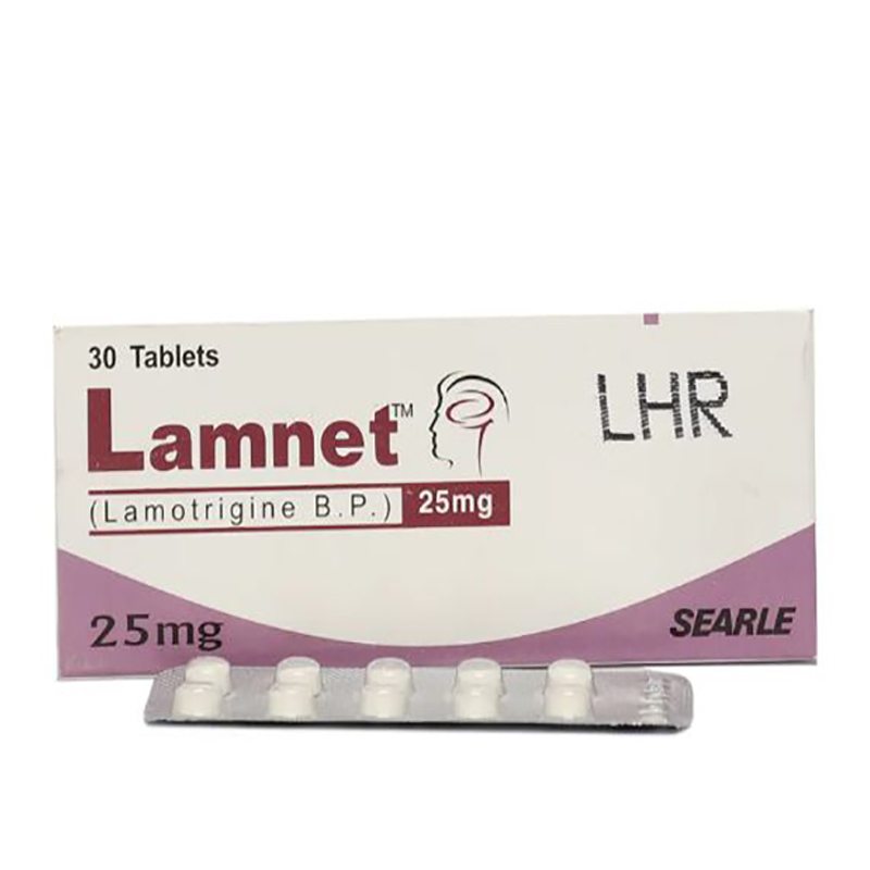 Lamnet 25mg Tablets 380rs