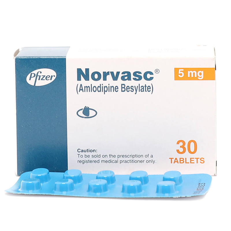 Norvasc 5mg tablets 411rs