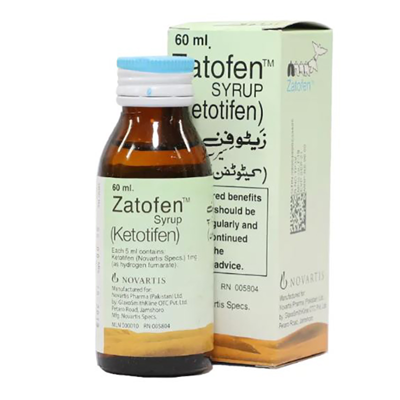 Zatofen Syrup 60ml Syrup 116rs