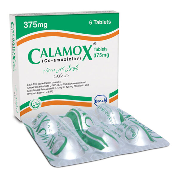 calamox tablets 375mg 118rs