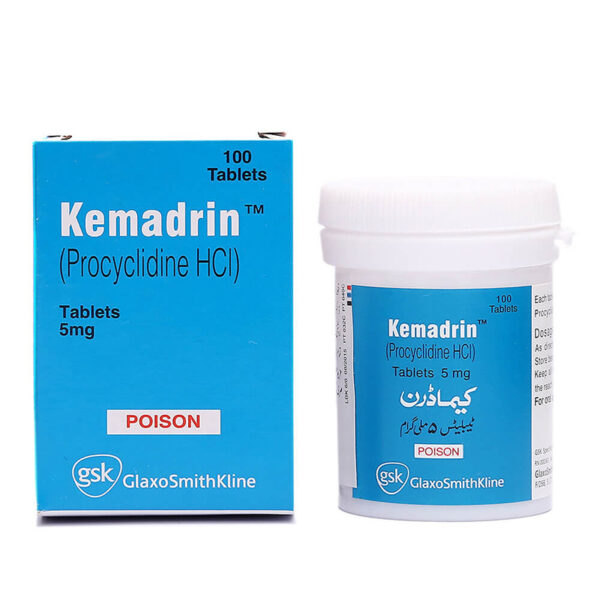 kemadrin 5mg 165rs