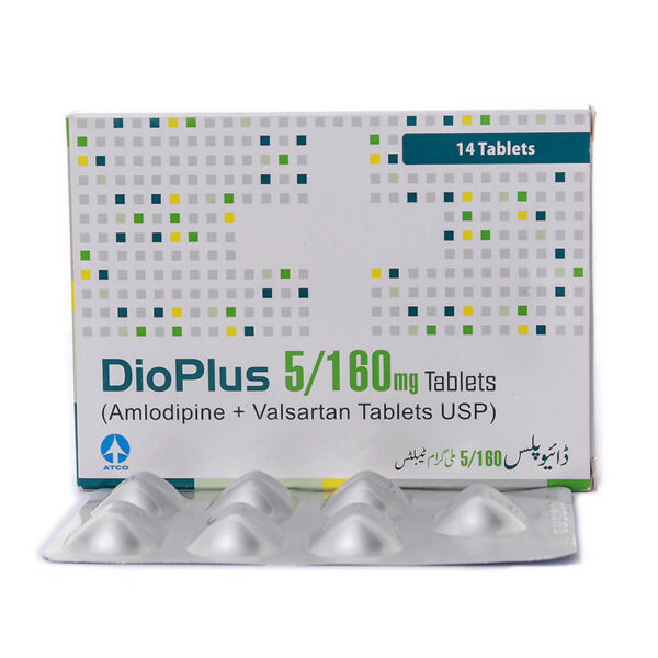Dio Plus 5 160mg Tablets 470rs