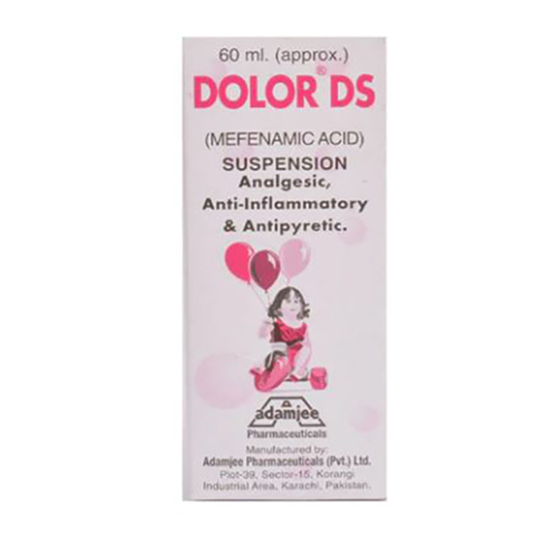 Dolor Ds Syrup 100Mg 5ml 65rs