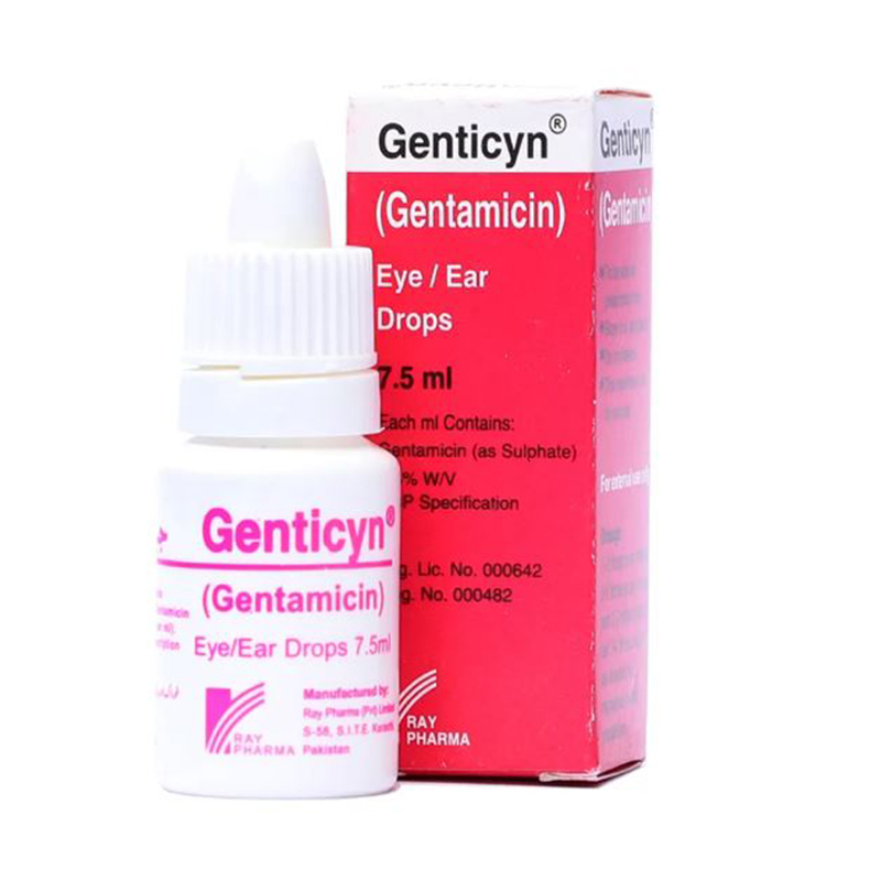 Genticyn Eye Ear Drops 7.5ml 36rs