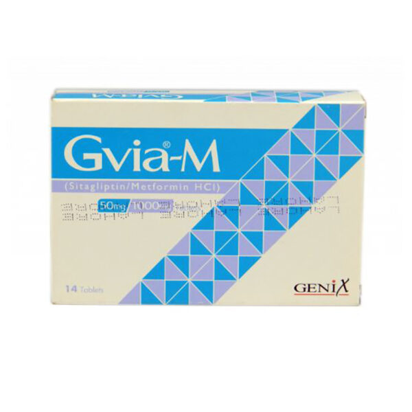 Gvia M tablet 50mg 1000mg 343rs