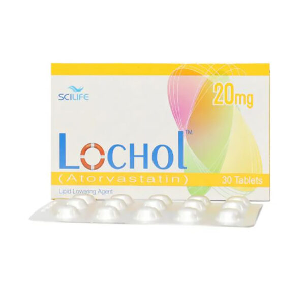 Lochol 20mg Tablets 716rs