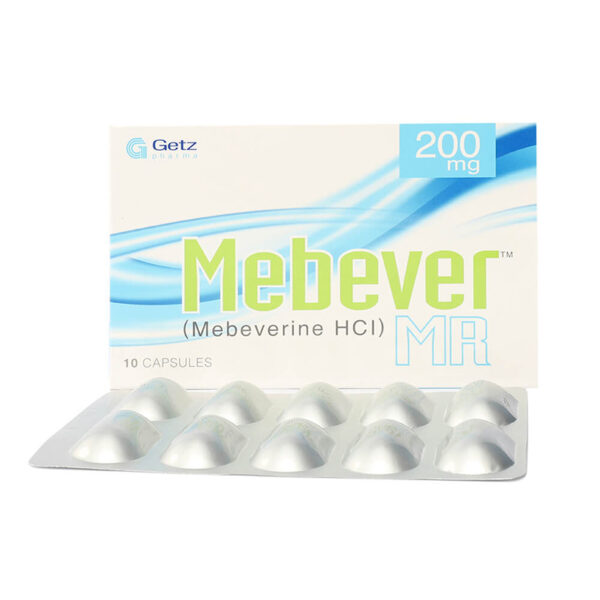 Mebever MR 200mg Capsules 215rs