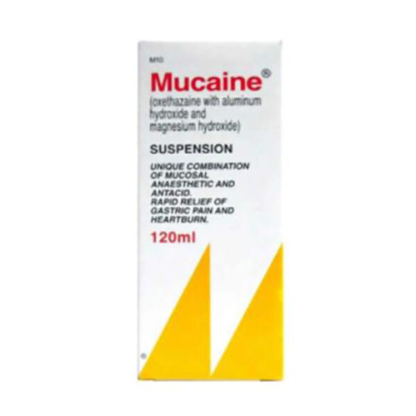 Mucaine suspension Syrup 120ml 60rs