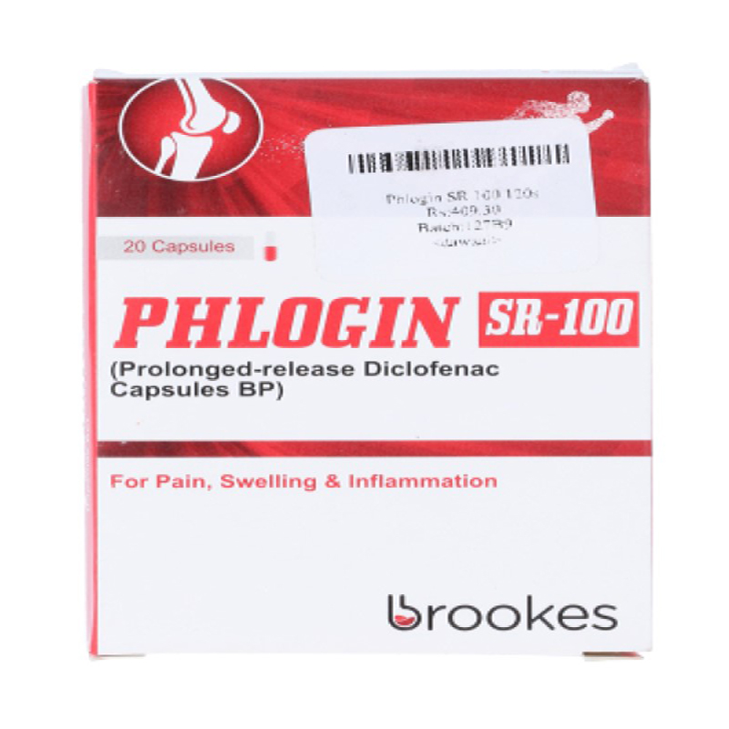 Phlogin sr 100 capsules 266rs