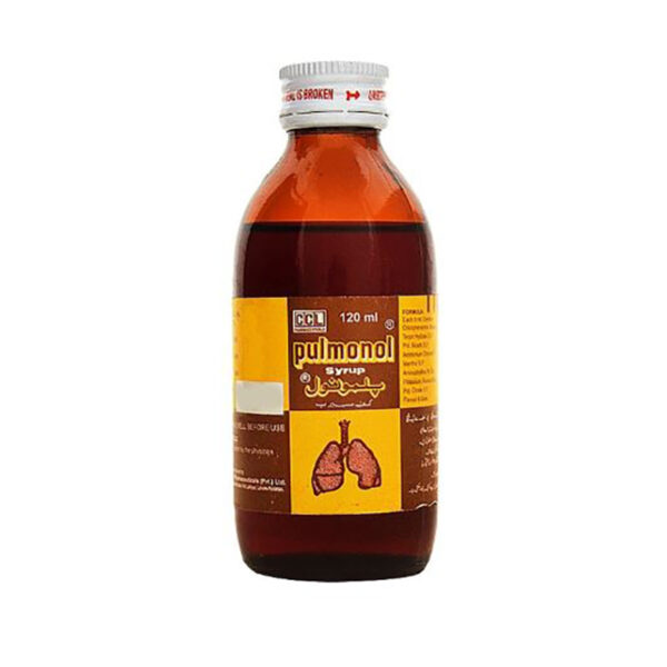 Pulmonol Cough syrup 120 ml 80rs
