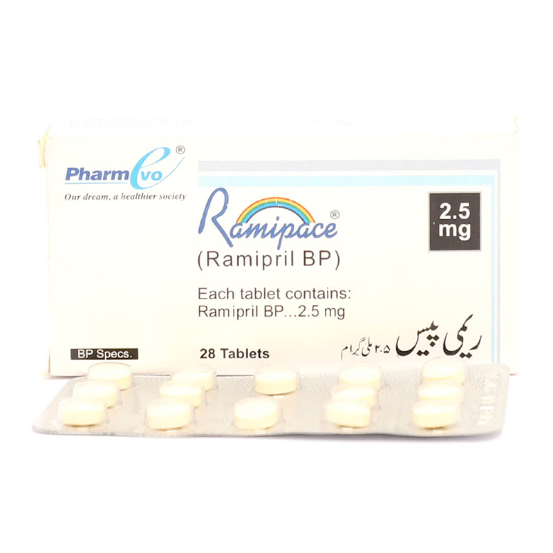 Ramipace 2.5mg Tablets 588rs