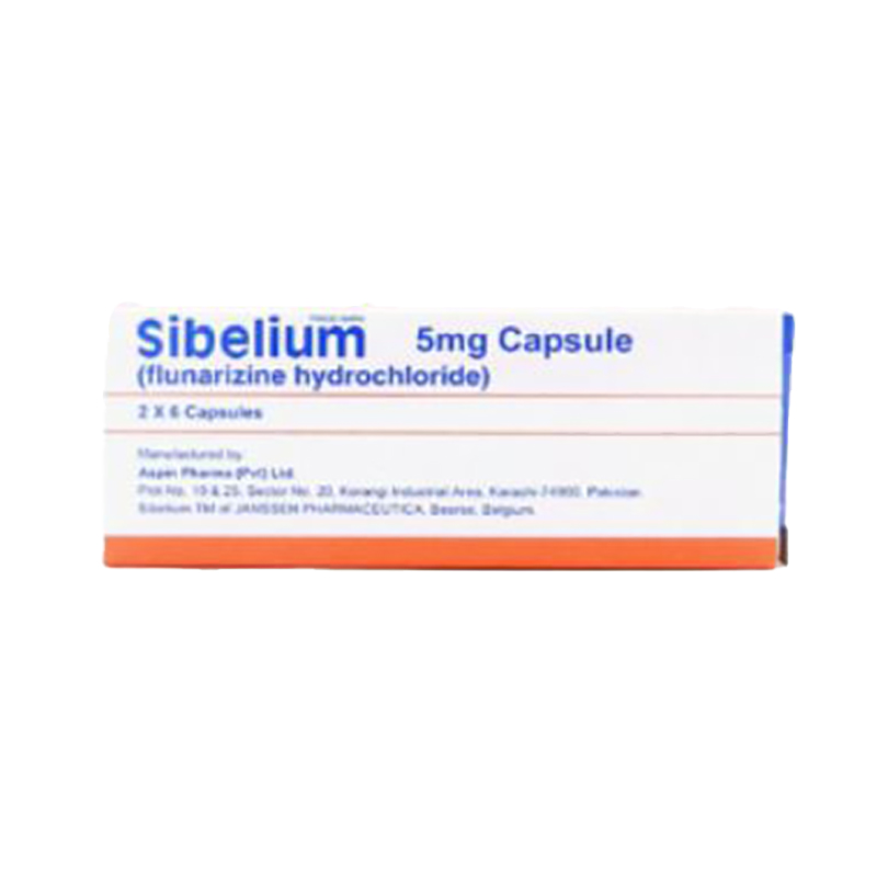 Sibelium capsule 5mg 2x6s 205rs