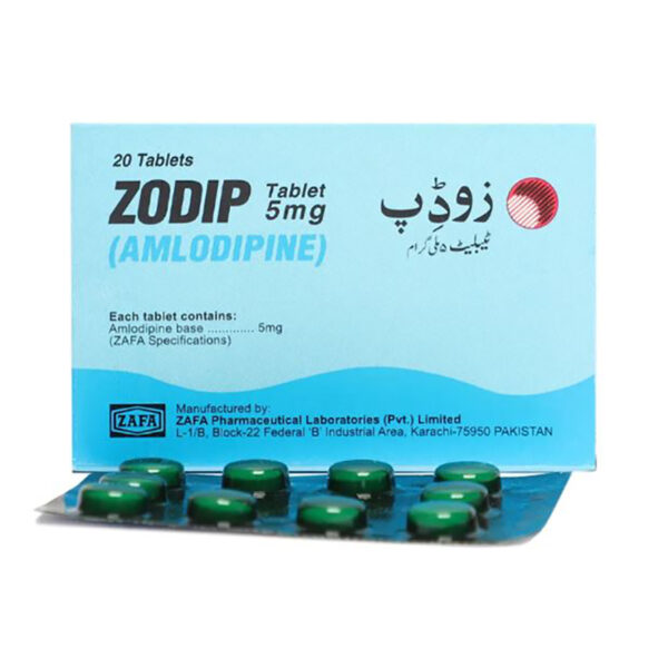 Zodip 5mg 60rs